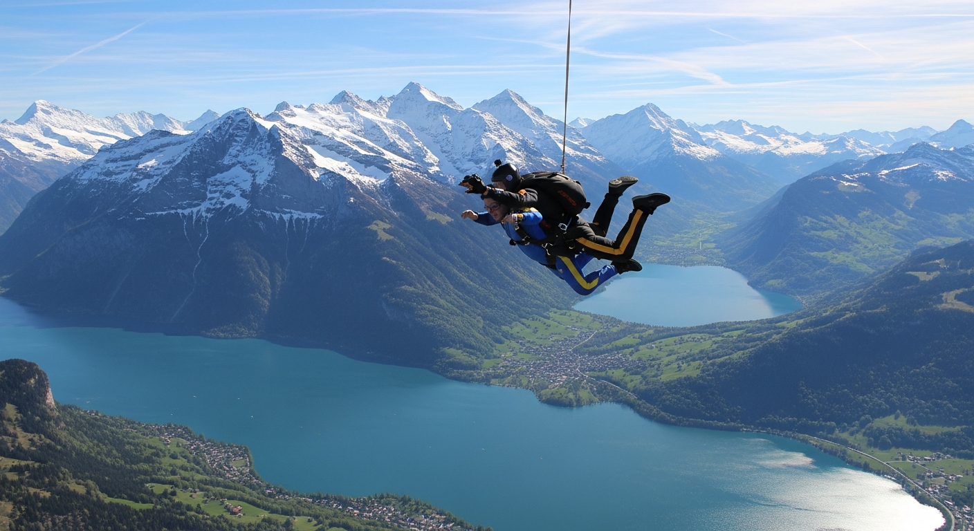Skydiving Interlaken - Helicopter & Airplane Jumps
